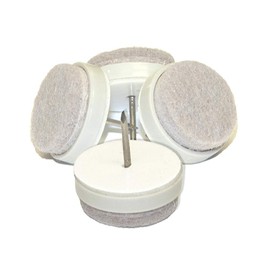 TruGuard Richelieu America LTD 23134TV TG 8PK Tan Nail-On Felt Glides, 6 Piece