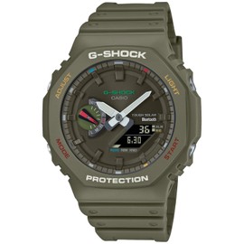 Casio GA-B2100 Wristwatch, Multi-Color, green