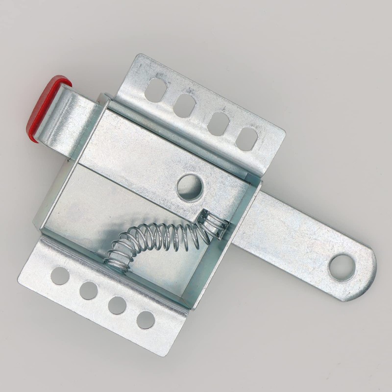 2 Pieces Heavy Duty Inside Deadlock, Galvanized Steel Garage Door