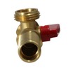 XFITTING Premium Washing Machine Outlet Stop Valve with Hammer Arrestor,