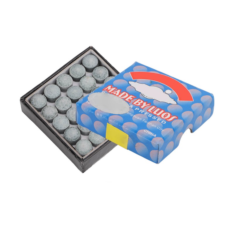 50Pcs Snooker Pool Cue Tips Grade A Leather Billiard Cue