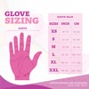 London Labs 4 Mil – Fuchsia Pink Nitrile Gloves –