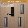 Sorcristy 2PCS Wall Hooks for Hanging Folding Wall Hooks Heavy
