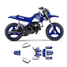 Kungfu Graphics Decal Kit for Yamaha PW 50 PW50 piwi 50, Blue, YMPW5096N004-KO