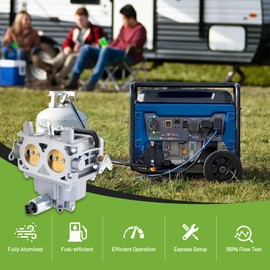 ‎HUAYI 61614 Carburetor Carb Fit for Predator 670cc HF 22HP V Twin Engine Generator