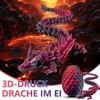 Mooedcoe 3D Dragon in Egg - 3D Printed Dragon Egg