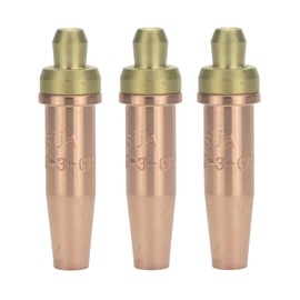 SÜA® - (3 PACK) SÜA® - 3-GPN Propane Cutting Tip - Compatible with Victor. Sizes: 0, 1, and 2 (SMALL TIP SERIES)