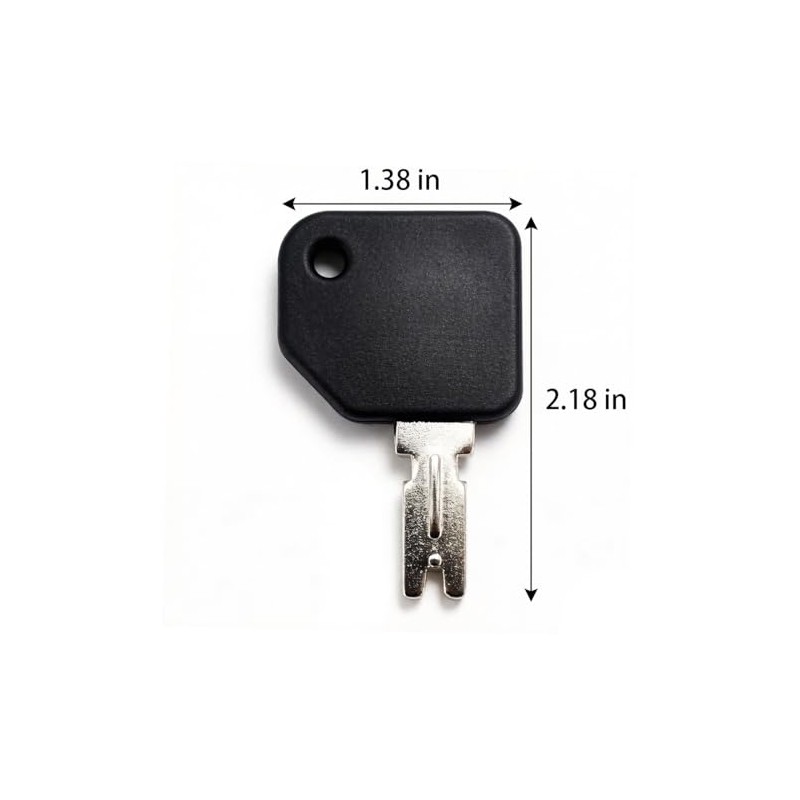 feishunteng 5PCS 166 Forklift Ignition Keys – Compatible with Hyster,