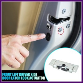 FUELHOOD Front Left Driver Side Door Latch Lock Actuator Assembly Fit for Kenworth T270 2008-2015 for Kenworth T300 2005-2012 for Kenworth T400 2010-2013 Premium Fit Design