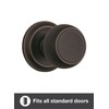 BRINKS - Stafford Indoor Passage Hall Closet Door Knob Set,