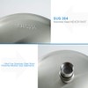 NearMoon Rain Shower Head, Ultra-Thin Design-Pressure Boosting, Awesome Some Experience,