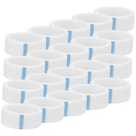 Gatuida 20Rolls Wide Eyelash Extension Tape Non Woven Lash Tape for Makeup Salon Long Per Roll Gentle Skin Friendly for Professional Lash Application