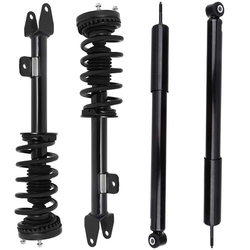 ECCPP Complete Struts Front and Rear Pair Strut Spring Assembly