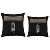 Corkscrew Tool Illustration For Wine Enthusiasts Throw Pillow
