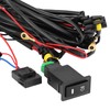 Fog Light Wiring Harness Kit, 12V Universal Car On/Off Switch