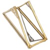 Mirror Jewelry Tray Glass Perfume Storage Tray Jewelry Plate Golden