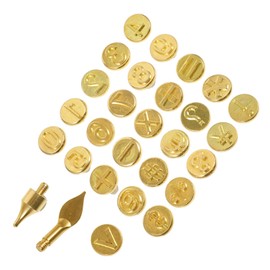 DOITOOL Number Burning Tips for Pyrography DIY Engraving Tool Kit with Carving Transfer Heads Durable Tips for Wood and Crafting