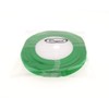 Dxeud - Cinta de organza transparente, Verde, 1/2" x 25