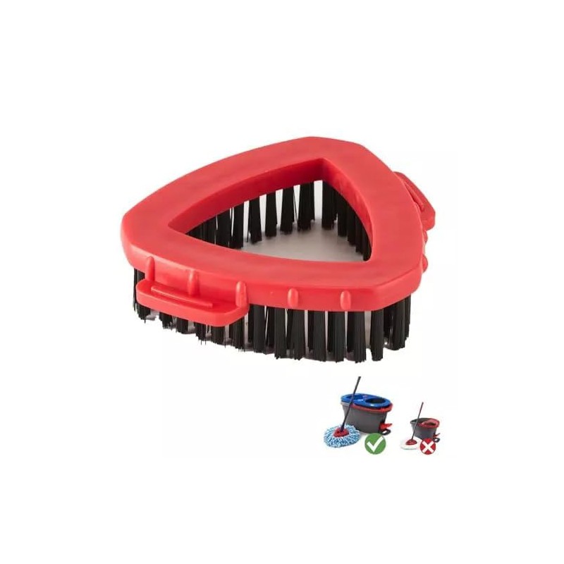 2 Pack Deep Cleaning Spin Mop Replacement Scrub Head Scrub