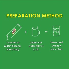 Nestlé Nestle Milo 3-in-1 Chocolate Powder (Richer than The Original) - Instant Malt