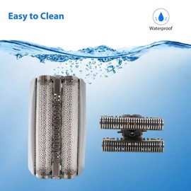 Suifaqi 51S Electric Shaver Replacement Foil Head with Cutter for B-raun Series 5 8987, 8990, 8991, 8995,8595, 8795, 8581, 8583, 8585, 8588, 8590, 8781, 8783, 8790, WF1s