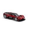 POP RACE PR640152 1/64 ASTON MARTIN VALKYRIE - SUPERNOVA RED