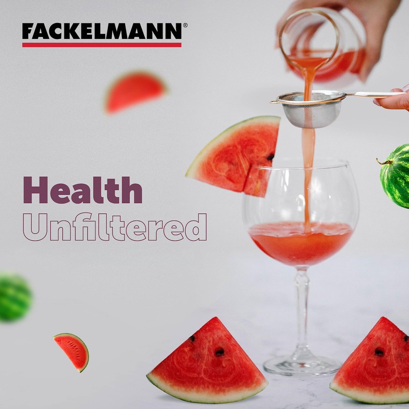 Fackelmann strainer, kitchen sieve made of stainless steel, fine mesh