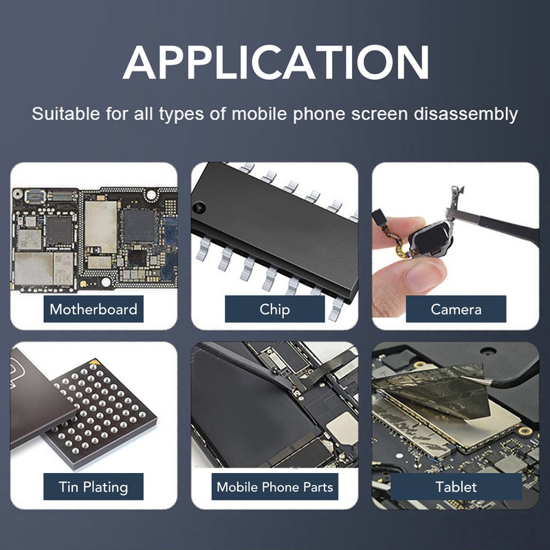 2Pcs Motherboard IC Cleaning Brush Double Head Antistatic Brushes for