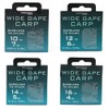 Drennan Hooks to Nylon Wide Gape Carp Barbless