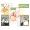 Rose gold plated dandelion necklace with locket