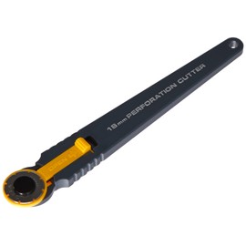 Olfa Cutter, Stainless Steel, Silver, 18mm Rotationsmesser PRC-2