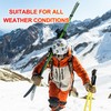 4Pcs Utility Straps with Buckles, 20 Inch Silicone Tie Downs,