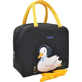 Bolsa Térmica Para El Almuerzo Con Diseño Pato, Gran Capacidad