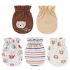 Ecojoy Newborn Baby Elastic Scratch Mitten 5 Pcs Tiny Baby