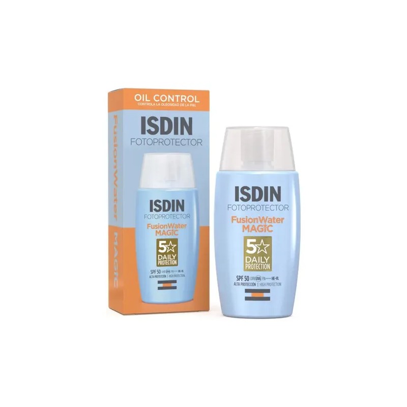 Isdin Fusion Water Solar Magic Cor Natural Protector Spf50 50ml
