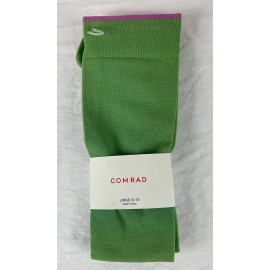 Comrad Knee High Compression Socks Large 10-13 Kelly Green Solid UNISEX