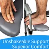 Toilet seat cushion, soft and comfortable seat accessories, waterproof leather,
