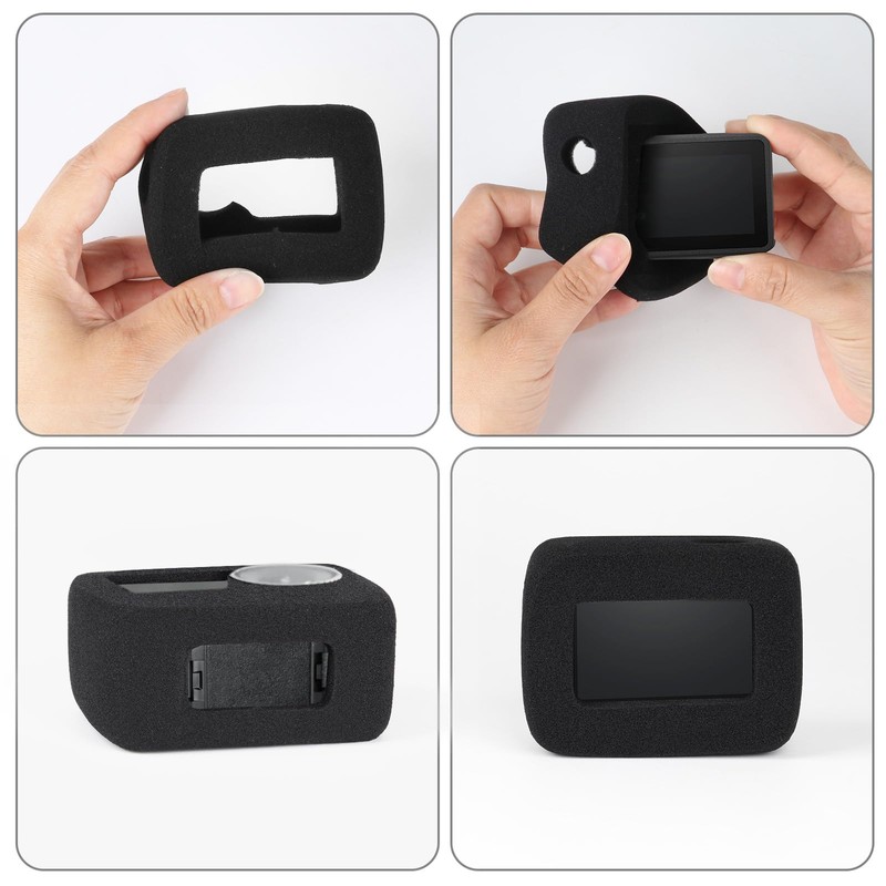 HSU Sponge Windproof Cover Windproof Cover for DJI Osmo Action