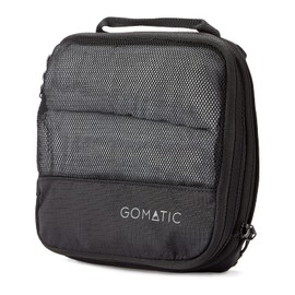 Gomatic Packing Cubes, Compression Luggage organisers for Carry-On, Suitcases, Travel Bags, Small - Black