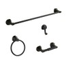 BGL Bathroom Hardware Set Oil-Rubbed Bronze Adjustable Bath Towel Bar
