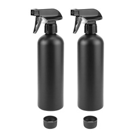 2er-Pack Sprühflaschen, 500 ml Pflanzen Sprühflaschen, leere Wasser Sprühflaschen, Friseur Sprühflaschen, Kunststoff Zerstäuber Sprühflaschen für Hausreinigung, Garten, Pflanzen, Blumen