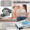 CHIYUYISEN 6 Pcs (16 * 12 * 4 Inch) Zippered