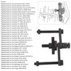 EIMSOAH Flywheel Locking Tool, Steel Engine Flywheel Turning Tool for,