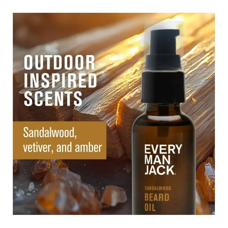 Every Man Jack Beard Oil Aceite Para Barba Hidratante Aged