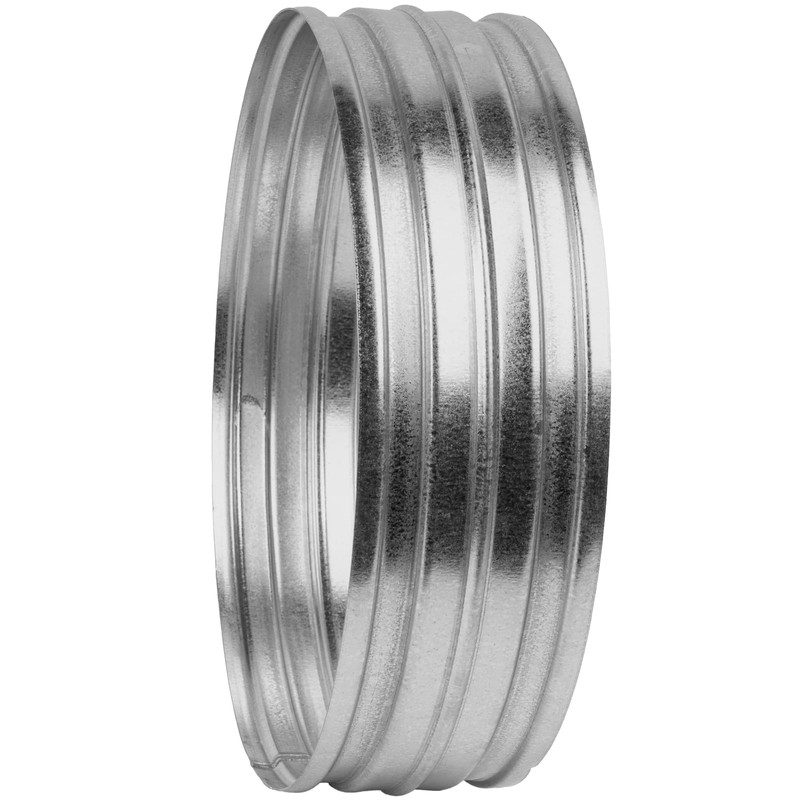 HVAC OV Galvanized Steel Duct Coupling - 12" Inch Fit
