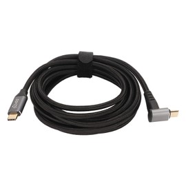 90 Degree USB C Cable 4K 60Hz Supports PD100W Type C 3.1 Gen2 Full Function USB C Fast Charging Cord for Steam Deck 300cm/118.1in