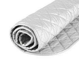 Portable Foldable Heat-Resistant Ironing Mat for Home & Travel Grey 48x85cm with Magnet