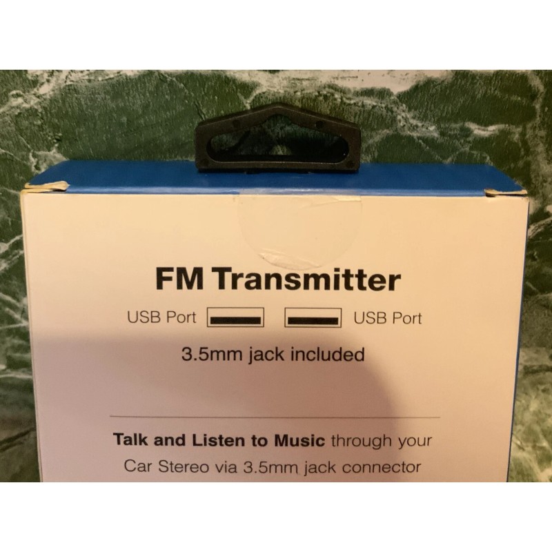 Just Wireless Just Wireless FM Transmittr USB Car Charger- New