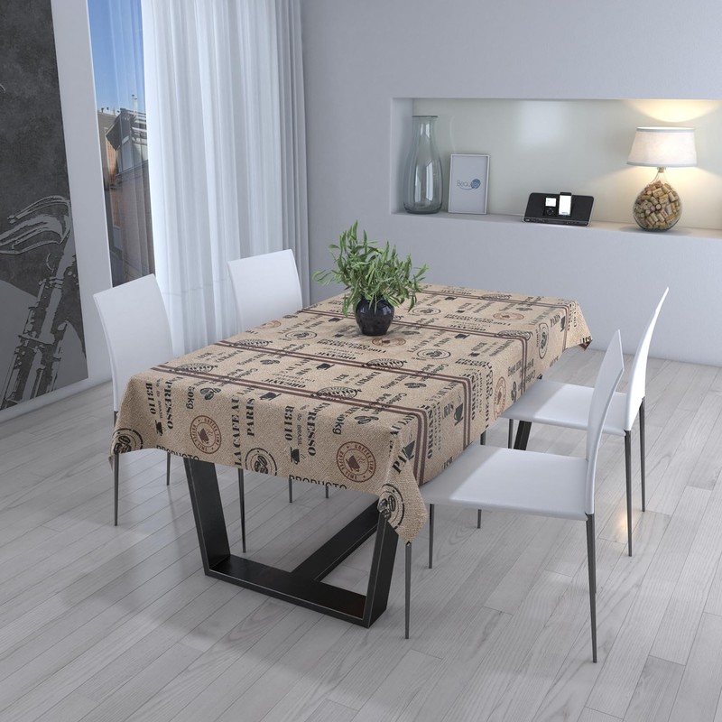 Beautex Brazil, Oilcloth, Tablecloth, Wipe-clean Garden Tablecloth, Round, Oval, Square,