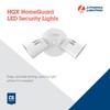 Lithonia Lighting HomeGuard 2-Light LED Outdoor Flood Lights, Wall or
